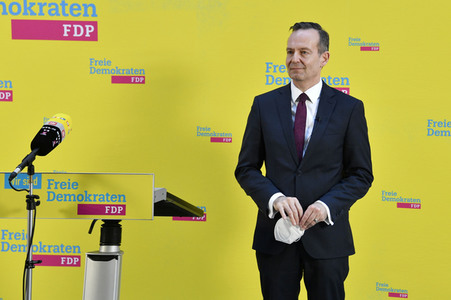 Pressekonferenz mit Volker Wissing in Berlin