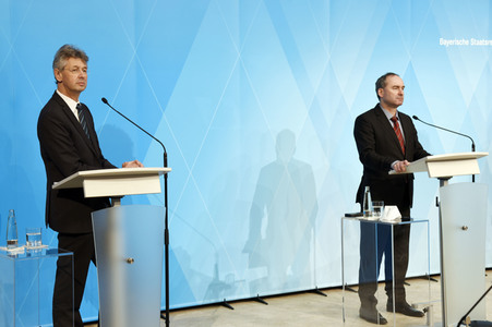 Pressekonferenz zur Corona-Situation in München