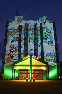 Corona-Protestaktion in Hannover