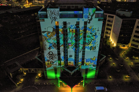 Corona-Protestaktion in Hannover