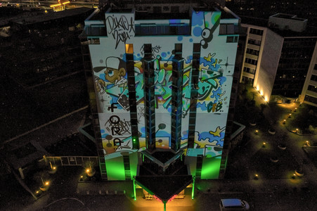 Corona-Protestaktion in Hannover