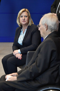 Übergabe des Jahresberichts der Wehrbeauftragten in Berlin