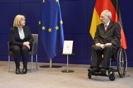 Übergabe des Jahresberichts der Wehrbeauftragten in Berlin