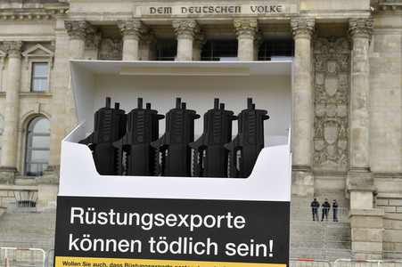 Aktionstag 'Aktion aufschrei' in Berlin