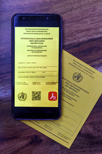 Symbolfoto Impfpass