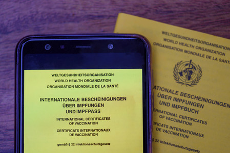Symbolfoto Impfpass