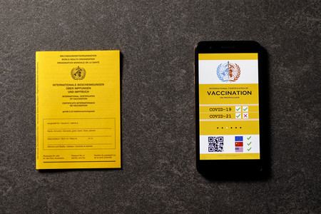 Symbolfoto Impfpass