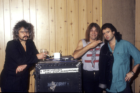 Photoshooting mit Motörhead in London