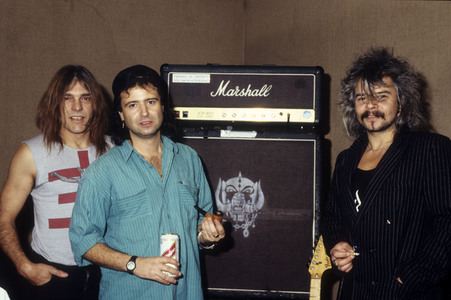 Photoshooting mit Motörhead in London