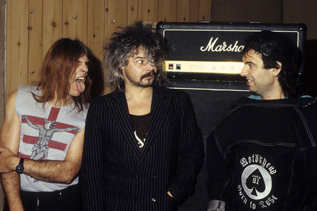 Photoshooting mit Motörhead in London