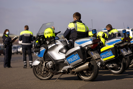 Autokorso gegen Corona-Maßnahmen in Köln