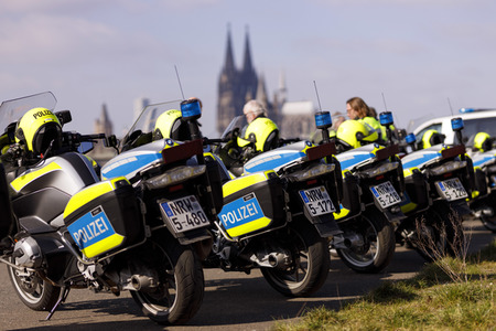 Autokorso gegen Corona-Maßnahmen in Köln