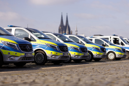 Autokorso gegen Corona-Maßnahmen in Köln