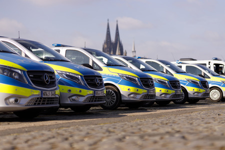 Autokorso gegen Corona-Maßnahmen in Köln