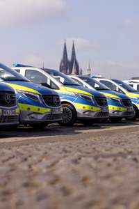 Autokorso gegen Corona-Maßnahmen in Köln