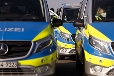 Autokorso gegen Corona-Maßnahmen in Köln