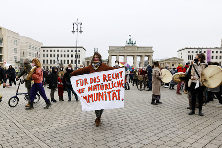 Multikultureller Frauenmarsch in Berlin