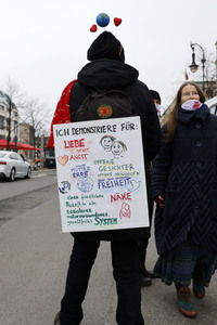 Multikultureller Frauenmarsch in Berlin