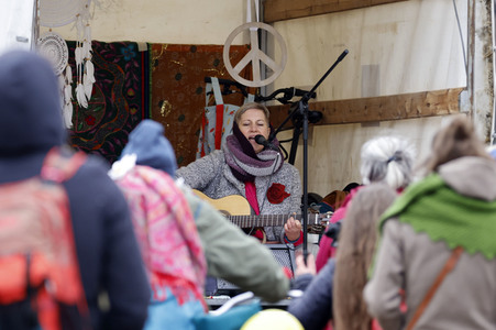 Multikultureller Frauenmarsch in Berlin