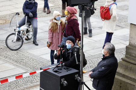 Multikultureller Frauenmarsch in Berlin