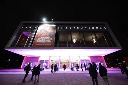 Aktion 'Kino leuchtet. Für dich.' in Berlin