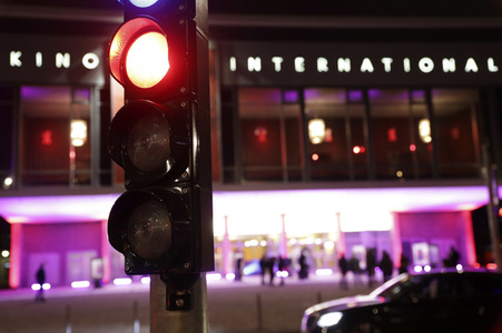 Aktion 'Kino leuchtet. Für dich.' in Berlin