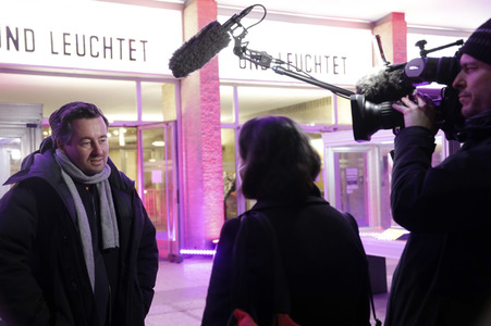 Aktion 'Kino leuchtet. Für dich.' in Berlin