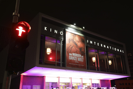 Aktion 'Kino leuchtet. Für dich.' in Berlin
