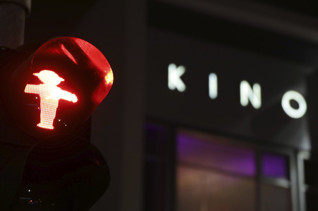 Aktion 'Kino leuchtet. Für dich.' in Berlin