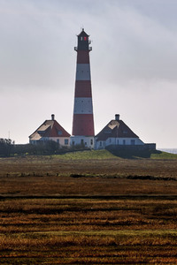 Leuchtturm Westerheversand bei Westerhever