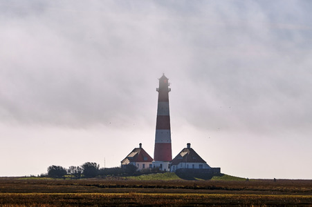 Leuchtturm Westerheversand bei Westerhever