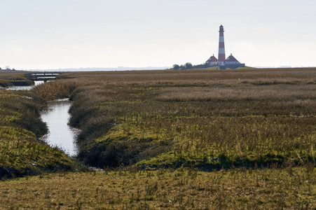 Leuchtturm Westerheversand bei Westerhever
