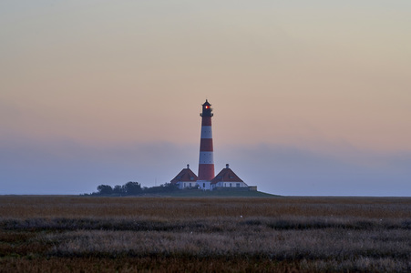 Leuchtturm Westerheversand bei Westerhever