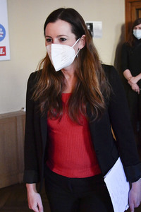 Pressekonferenz mit den neuen Vorsitzenden der Partei Die Linke in Berlin