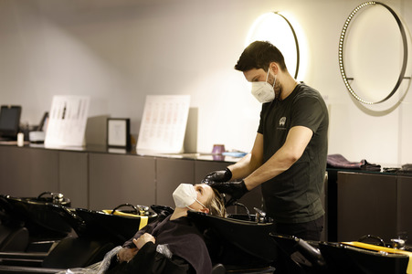 Friseurbesuch in Berlin