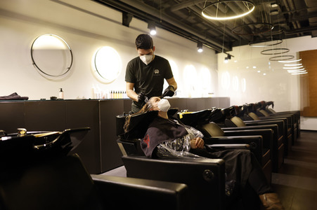 Friseurbesuch in Berlin