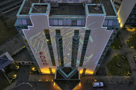 Corona-Protestaktion in Hannover