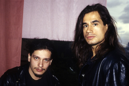 Dave Lombardo und Reed St. Mark in London