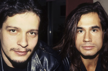 Dave Lombardo und Reed St. Mark in London