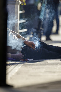 Symbolfoto Obdachlosigkeit