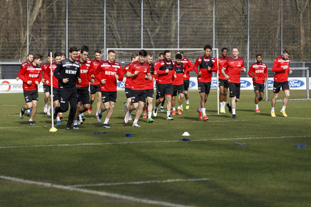Training des 1. FC Köln