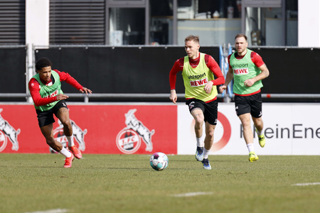 Training des 1. FC Köln