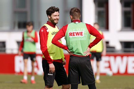 Training des 1. FC Köln