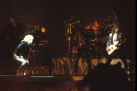 Musikvideo-Dreharbeiten mit Magnum in London