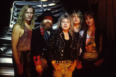 Musikvideo-Dreharbeiten mit Magnum in London