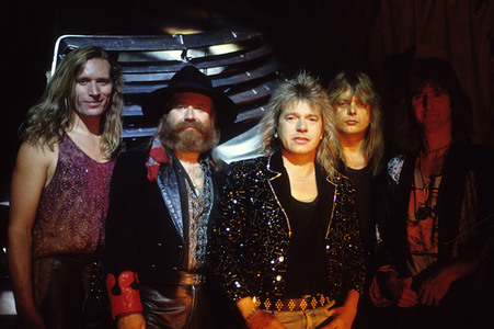 Musikvideo-Dreharbeiten mit Magnum in London