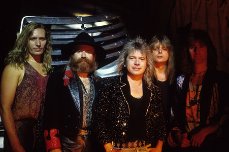 Musikvideo-Dreharbeiten mit Magnum in London