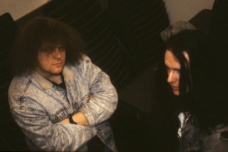 Photoshooting mit Napalm Death in London