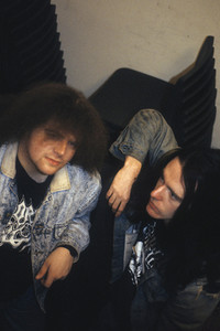 Photoshooting mit Napalm Death in London