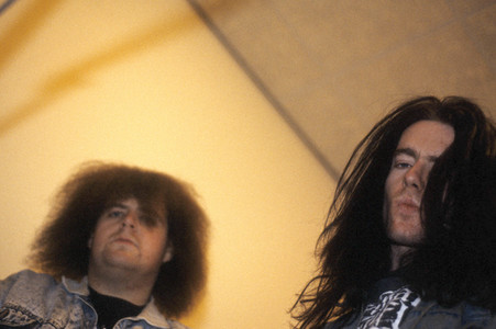 Photoshooting mit Napalm Death in London